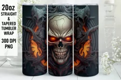 Halloween Tumbler Wrap | Tumbler Sublimation | Halloween Product Image 1