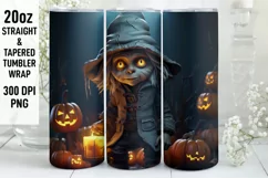 Halloween Tumbler Wrap | Tumbler Sublimation | Halloween Product Image 1