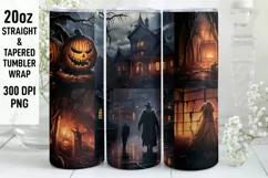 Halloween Tumbler Wrap | Tumbler Sublimation | Halloween Product Image 1