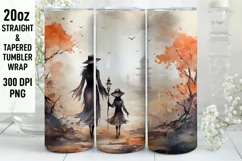 Halloween Tumbler Wrap | Tumbler Sublimation | Halloween Product Image 1