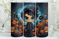 Halloween Tumbler Wrap | Tumbler Sublimation | Halloween Product Image 1