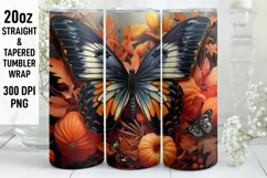 Halloween Tumbler Wrap | Tumbler Sublimation | Halloween Product Image 1