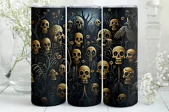 Halloween Tumbler Wrap | Tumbler Sublimation | Halloween Product Image 1