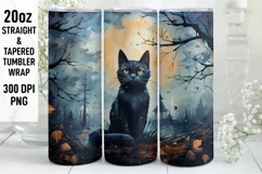 Halloween Tumbler Wrap | Tumbler Sublimation | Halloween Product Image 1