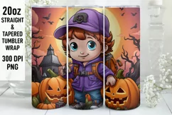 Halloween Tumbler Wrap | Tumbler Sublimation | Halloween Product Image 1