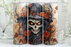 Halloween Tumbler Wrap | Tumbler Sublimation | Halloween Product Image 1