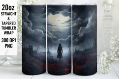 Halloween Tumbler Wrap | Tumbler Sublimation | Halloween Product Image 1