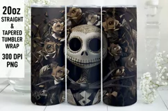 3D Halloween Tumbler Wrap | 3D Halloween Tumbler Product Image 1
