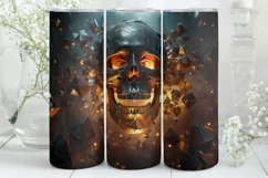 Halloween Tumbler Wrap | Tumbler Sublimation | Halloween Product Image 1