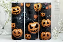 Halloween Tumbler Wrap | Tumbler Sublimation | Halloween Product Image 1