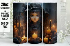 Halloween Tumbler Wrap | Tumbler Sublimation | Halloween Product Image 1