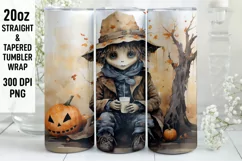Halloween Tumbler Wrap | Tumbler Sublimation | Halloween Product Image 1