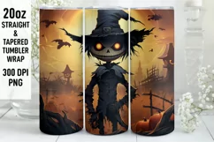 Halloween Tumbler Wrap | Halloween Scary Scare | Halloween Product Image 1