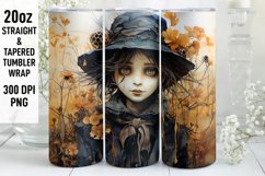 Halloween Tumbler Wrap | Tumbler Sublimation | Halloween Product Image 1
