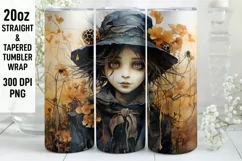 Halloween Tumbler Wrap | Tumbler Sublimation | Halloween Product Image 1