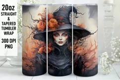 Halloween Tumbler Wrap | Tumbler Sublimation | Halloween Product Image 1