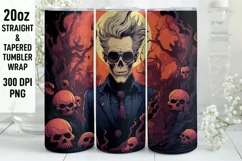 Halloween Tumbler Wrap | Tumbler Sublimation | Halloween Product Image 1