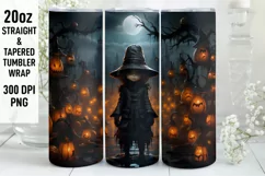 Halloween Tumbler Wrap | Tumbler Sublimation | Halloween Product Image 1