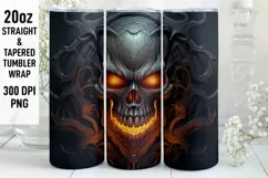Halloween Tumbler Wrap | Tumbler Sublimation | Halloween Product Image 1