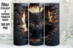 Halloween Tumbler Wrap | 3D Tumbler Sublimation | Halloween Product Image 1