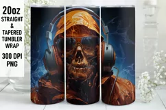 Halloween Tumbler Wrap | Halloween Zombies | Halloween PNG Product Image 1