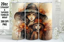 Halloween Tumbler Wrap | Tumbler Sublimation | Halloween Product Image 1