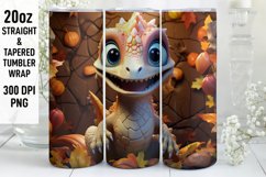 Halloween Tumbler Wrap | 3D Tumbler Sublimation | Halloween Product Image 1