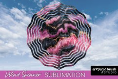 Marble Wind Spinner - Marble Texture Spinner Sublimation Product Image 1