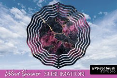 Marble Wind Spinner - Marble Texture Spinner Sublimation Product Image 1