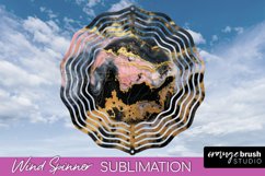 Marble Wind Spinner - Marble Texture Spinner Sublimation Product Image 1