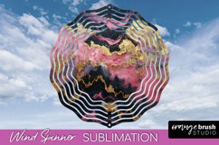 Marble Wind Spinner - Marble Texture Spinner Sublimation Product Image 1