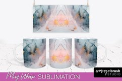 Marble Mug Wrap - 3D Marble Texture Mug Sublimation Design Product Image 1