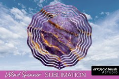 Marble Wind Spinner - Marble Texture Spinner Sublimation Product Image 1