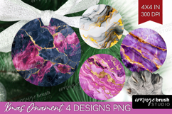 Marble Texture Ornament PNG - Stone Texture PNG Sublimation Product Image 1