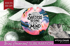 Inspirational Quote Ornament PNG - Marble Texture PNG Product Image 1