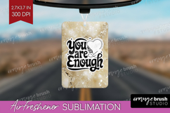 Inspirational Quote Air Freshener PNG - Marble Texture PNG Product Image 1