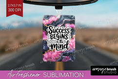 Inspirational Quote Air Freshener PNG - Marble Texture PNG Product Image 1