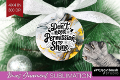 Inspirational Quote Ornament PNG - Marble Texture PNG Product Image 1