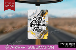 Inspirational Quote Air Freshener PNG - Marble Texture PNG Product Image 1