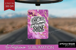 Inspirational Quote Air Freshener PNG - Marble Texture PNG Product Image 1
