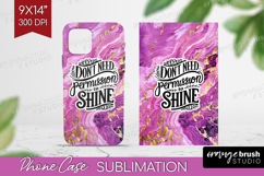 Inspirational Quote Phone Case PNG - Marble Texture Case PNG Product Image 1