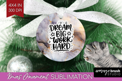 Inspirational Quote Ornament PNG - Marble Texture PNG Product Image 1
