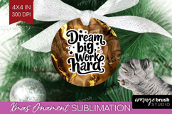 Inspirational Quote Ornament PNG - Marble Texture PNG Product Image 1