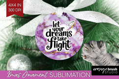 Inspirational Quote Ornament PNG - Marble Texture PNG Product Image 1