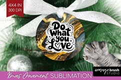 Inspirational Quote Ornament PNG - Marble Texture PNG Product Image 1