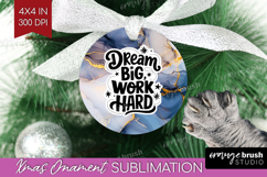 Inspirational Quote Ornament PNG - Marble Texture PNG Product Image 1