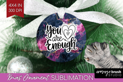 Inspirational Quote Ornament PNG - Marble Texture PNG Product Image 1