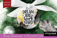Inspirational Quote Ornament PNG - Marble Texture PNG Product Image 1