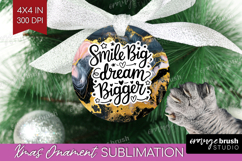 Inspirational Quote Ornament PNG - Marble Texture PNG Product Image 1