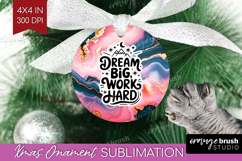 Inspirational Quote Ornament PNG - Marble Texture PNG Product Image 1